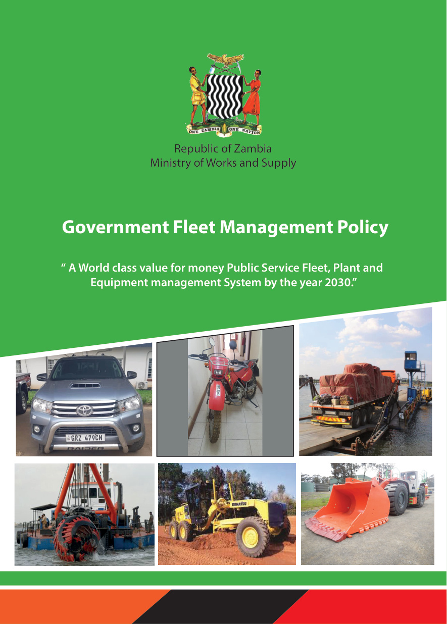 Government Fleet Management Policy cover