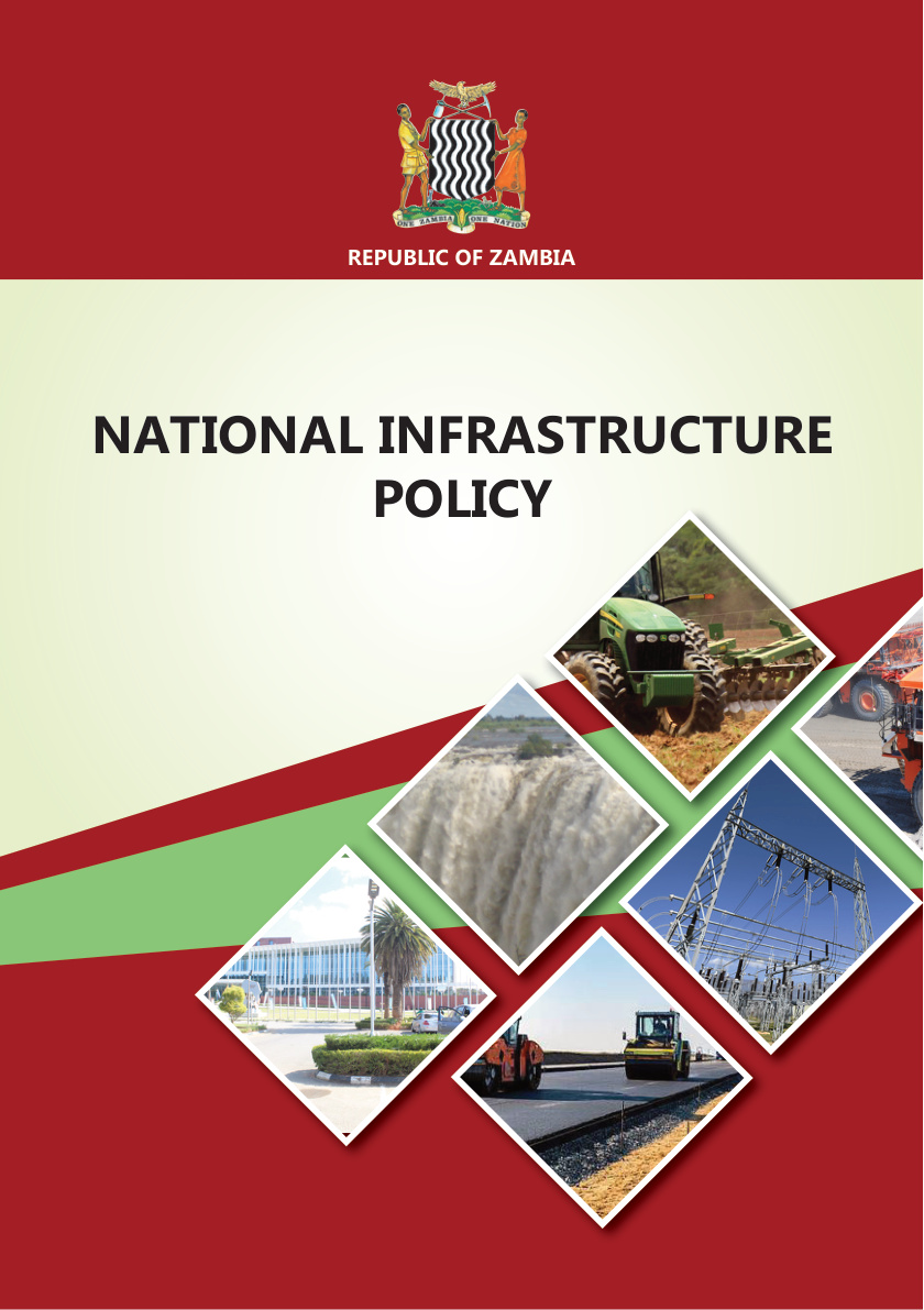 National Infrastructure Policy – Republic of Zambia cover