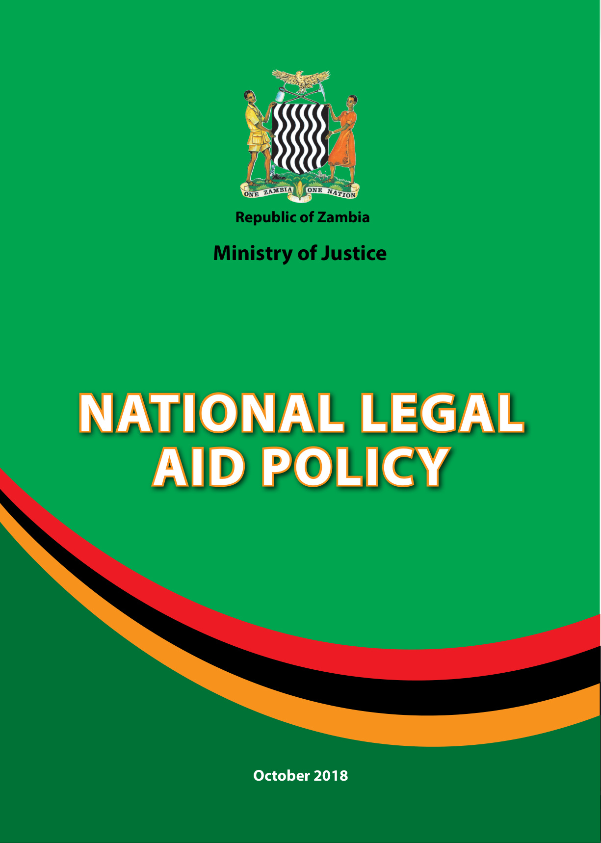 National Legal Aid Policy cover