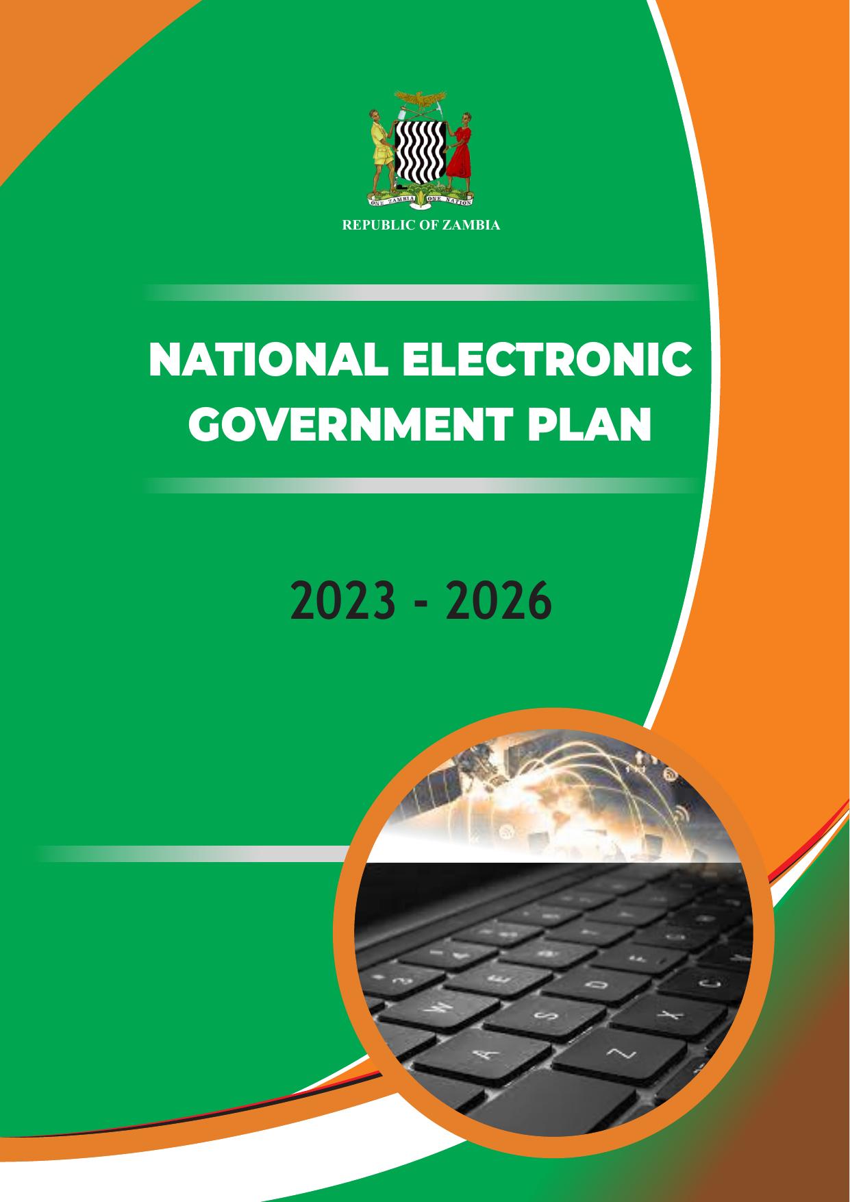 National Electronic Government Plan 2023-2026 cover