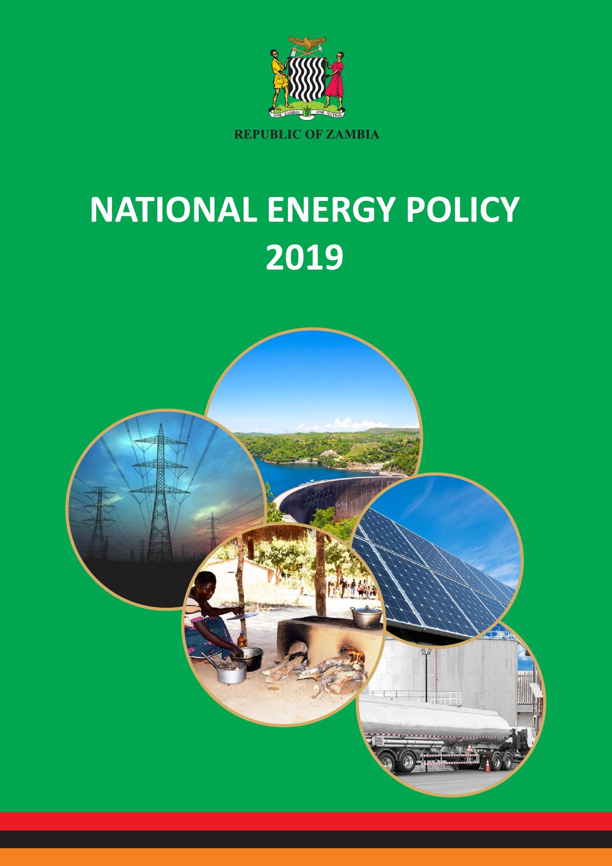National Energy Policy 2019 cover