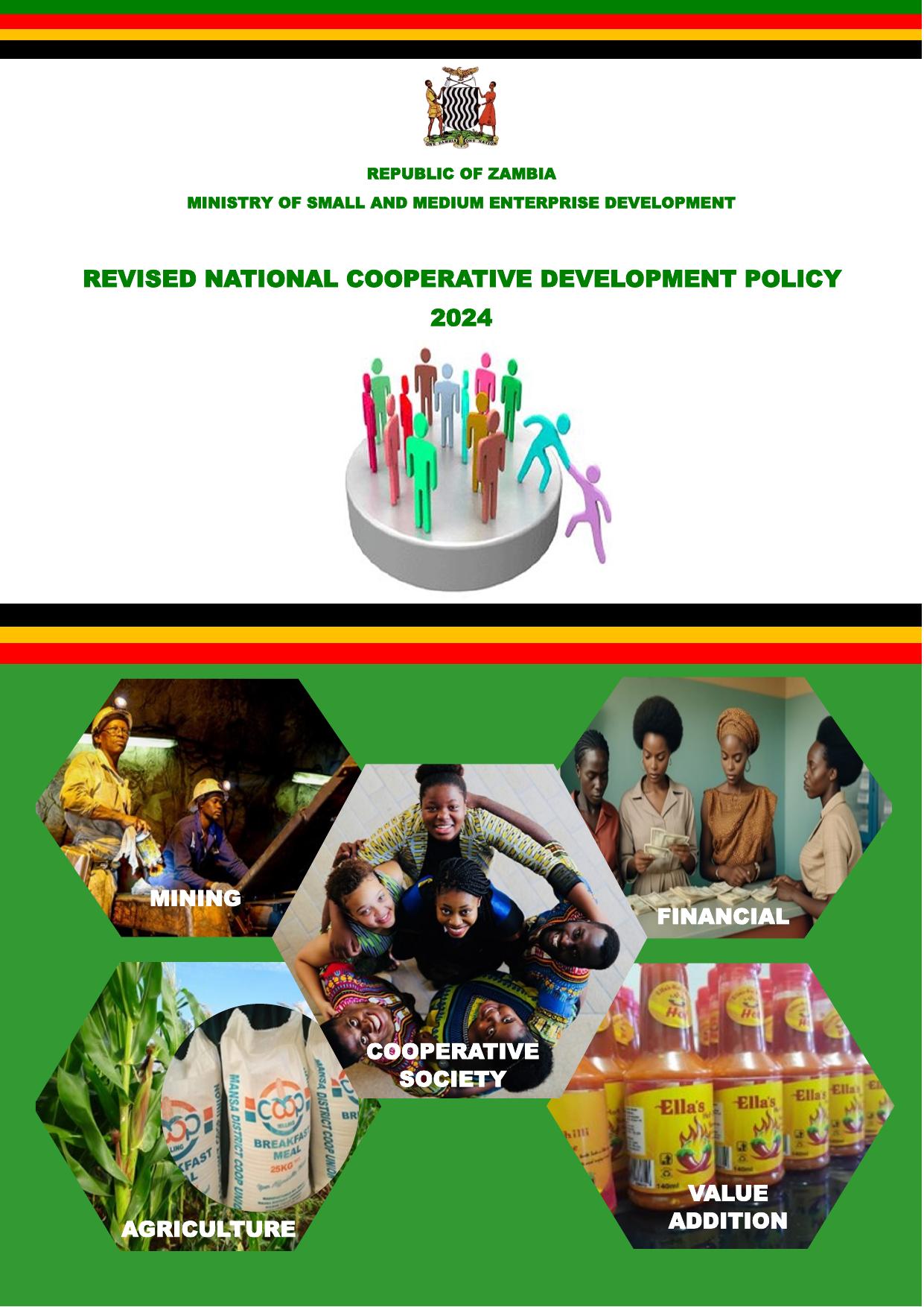 Revised National Cooperative Development Policy 2024 cover