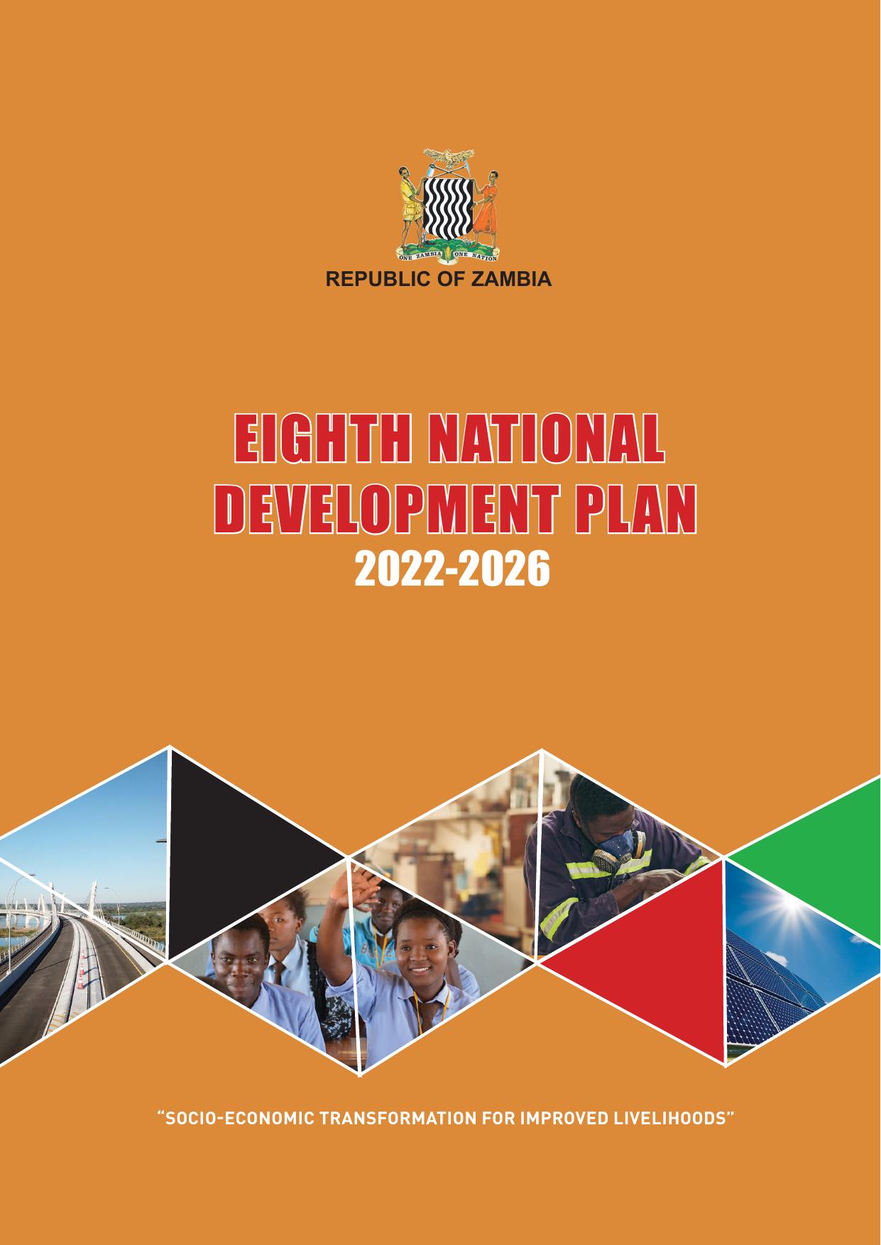 Eighth National Development Plan 2022-2026 cover
