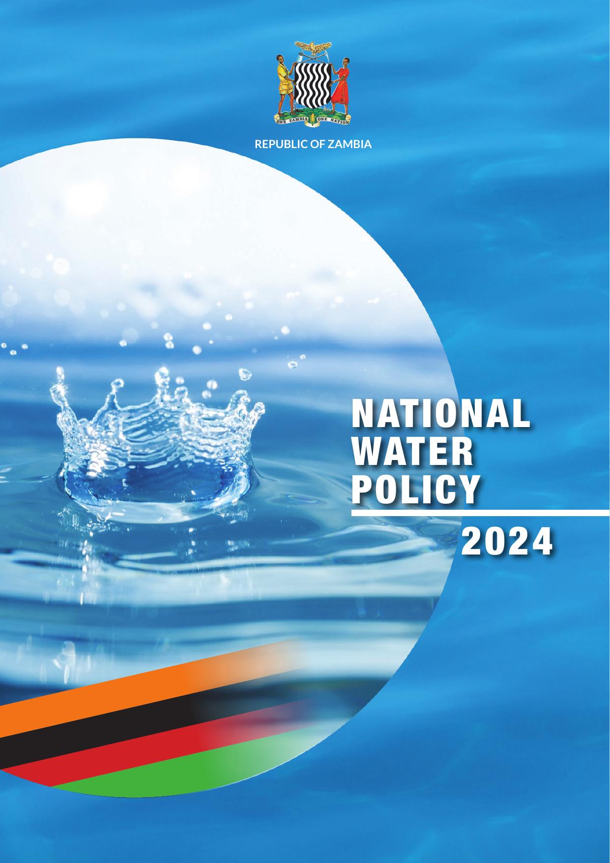 National Water Policy 2024 cover